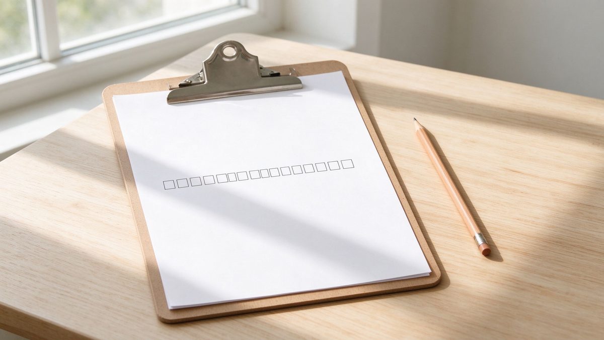 Job Search Checklist
